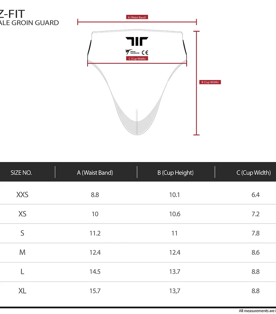 TUSAH Special EZ-Fit Male Groin Guard: Approved by World Taekwondo
