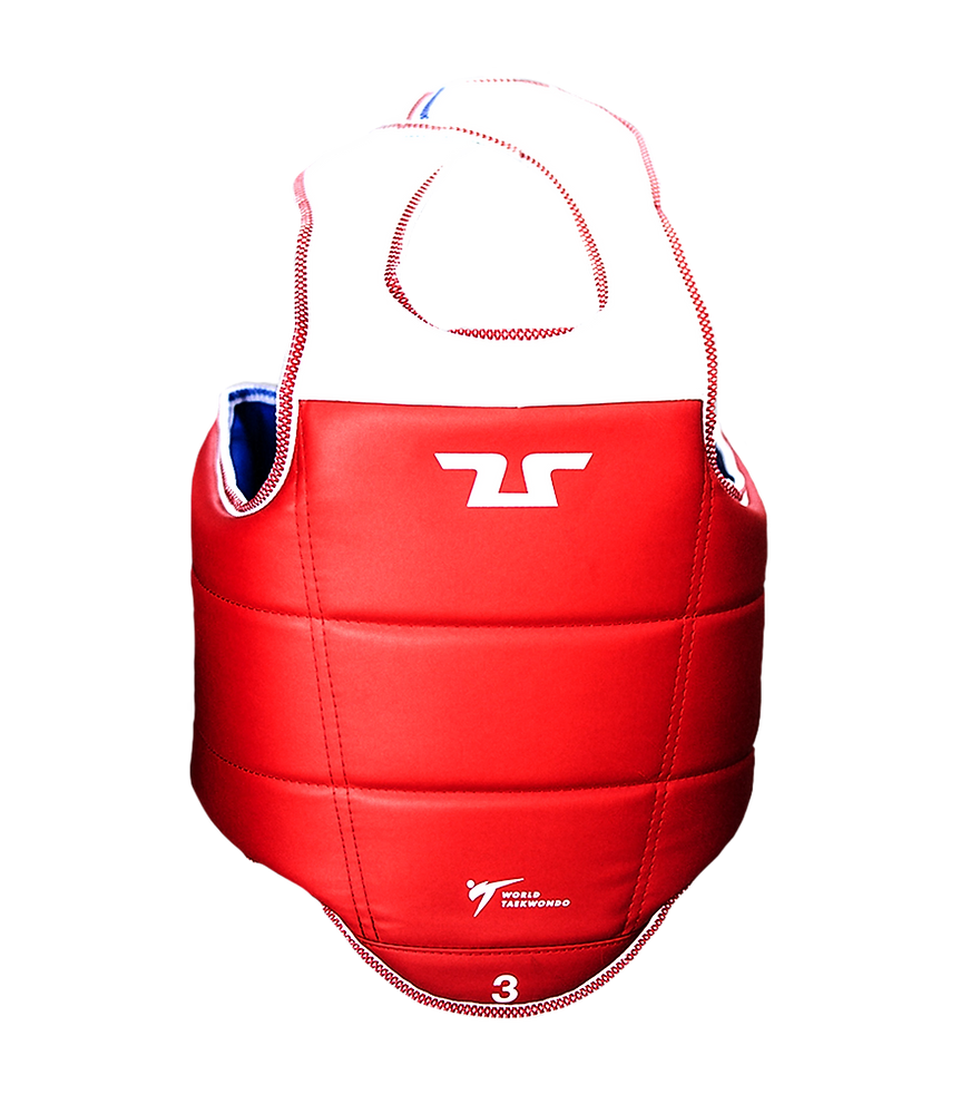 TUSAH Special EZ-Fit Chest Guard: Approved by World Taekwondo